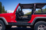 Bestop 97-02 Jeep Wrangler TJ Header Safari Bikini (Mesh)