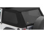 Bestop 07-18 Jeep Wrangler JK 2-Door Window Set (Premium Black Twill Fits Trektop 56922)