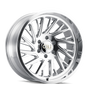 Cali Off-Road 9114 Purge 22x12 / 6x139.7 BP / -51mm Offset / 106mm Hub Polished Wheel