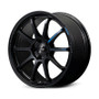 Gram Lights 57NR LIMITED II 18x8.5 +45 5-120 Semigloss Black Wheel w/ Black Cap/Stickers/Air Valve