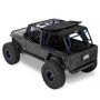 Bestop 04-06 Jeep Wrangler TJ Unlimited Trektop (Premium Black Twill)