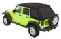 Bestop 07-18 Jeep Wrangler JK 4-Door Trektop Glide (Black Diamond)