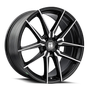 Touren 3294 TR94 18x8 / 5x114.3 BP / 35mm Offset / 73.1mm Hub Gloss Graphite Brushed w/ Dark Wheel