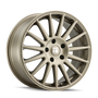 Touren 3292 TR92 17x8 / 5x108 BP / 35mm Offset / 63.5mm Hub Matte Gold Wheel