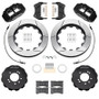 Wilwood 99-02 Nissan Skyline Superlite 6R Front BBK w/ 14in Slotted Rotors & Flexlines - Black