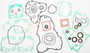 Complete Gasket Kit W/oil Seals Husq/ktm
