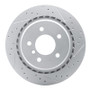 R1 95-02 BMW Z3 Left Rear Drilled & Slotted Geo-Carbon Rotor