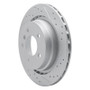 R1 95-02 BMW Z3 Left Rear Drilled & Slotted Geo-Carbon Rotor