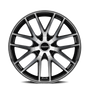Touren 3260 TR60 17x7.5 / 5x108/114.3 BP / 42mm Offset / 72.62mm Hub Gloss Black Machined Wheel