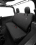 Bestop 18-23 Jeep Wrangler JL 2-Door Rear Seat Covers (Black Diamond)