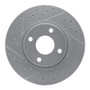 R1 05-12 Ford Ecosport (Mexico) Front Left Drilled & Slotted Geo-Carbon Rotor