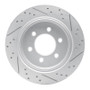 R1 15-17 Ford F-150 4WD Rear Left Drilled & Slotted Geo-Carbon Rotor