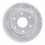 R1 05-07 Infiniti Qx56 Front Right Drilled & Slotted Geo-Carbon Rotor