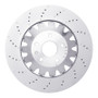 DFC 12-13 Audi TT Quattro RS Front Drilled Hi-Carbon Alloy Geomet Coated Rotor
