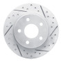 R1 93-05 Ford Taurus Sho Rear Right Drilled & Slotted Geo-Carbon Rotor
