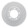 DFC 98-98 Porsche 911 Right Rear Drilled Hi-Carbon Alloy Geomet Coated Rotor
