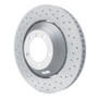 DFC 10-11 Porsche 911 Left Front Drilled Hi-Carbon Alloy Geomet Coated Rotor