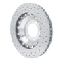 DFC 10-11 Porsche 911 Left Front Drilled Hi-Carbon Alloy Geomet Coated Rotor