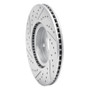R1 16-25 Mazda MX-5 Miata Front Right Drilled & Slotted Geo-Carbon Rotor