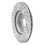 R1 16-25 Mazda MX-5 Miata Front Right Drilled & Slotted Geo-Carbon Rotor