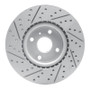 R1 16-25 Mazda MX-5 Miata Front Right Drilled & Slotted Geo-Carbon Rotor