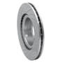 R1 06-17 Land Rover Range Rover Sport Front Right Drilled & Slotted Geo-Carbon Rotor