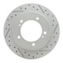 R1 99-04 Chevrolet Tracker Front Right Drilled & Slotted Geo-Carbon Rotor