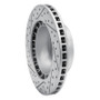 R1 89-97 Porsche 911 Front Right Drilled & Slotted Geo-Carbon Rotor