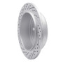 R1 07-12 Dodge Nitro Rear Right Drilled & Slotted Geo-Carbon Rotor