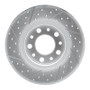 R1 15-26 Alfa Romeo Tonale Rear Right Drilled & Slotted Geo-Carbon Rotor