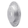 R1 11-22 Dodge Durango Rear Right Drilled & Slotted Geo-Carbon Rotor