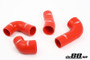 do88 SAAB 9000 Turbo 85-90 Pressure Hoses Red