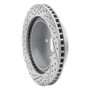 R1 04-06 Dodge Ram 1500 Pickup Rear Right Drilled & Slotted Geo-Carbon Rotor