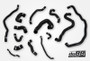 do88 07-10 BMW 135i/335i N54 (E82/E88/E9X) Coolant Hoses - Black