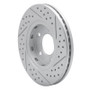 R1 01-07 Chrysler Town & Country Front Left Drilled & Slotted Geo-Carbon Rotor