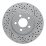 R1 03-09 Chrysler Pt Cruiser Front Right Drilled & Slotted Geo-Carbon Rotor