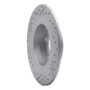 R1 13-16 Mini Cooper Paceman Rear Right Drilled & Slotted Geo-Carbon Rotor