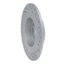 R1 13-16 Mini Cooper Paceman Rear Left Drilled & Slotted Geo-Carbon Rotor