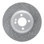 R1 02-06 Mini Cooper (Excl Clubman Front Right Drilled & Slotted Geo-Carbon Rotor