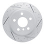 R1 14-25 BMW I3 Rear Right Drilled & Slotted Geo-Carbon Rotor
