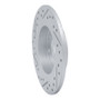 R1 90-93 Mazda Miata Rear Right Drilled & Slotted Geo-Carbon Rotor