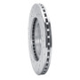 R1 85-88 Toyota Cressida Front Right Drilled & Slotted Silver Brake Rotor