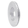 R1 17-20 Acura MDX Front Left Drilled & Slotted Silver Brake Rotor