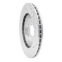 R1 97-05 Acura NSX Rear Left Drilled & Slotted Silver Brake Rotor