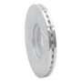 R1 12-15 Audi TTS Quattro Front Right Drilled & Slotted Silver Brake Rotor