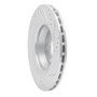 R1 08-15 Audi TT Quattro RS Rear Left Drilled & Slotted Silver Brake Rotor