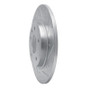 R1 17-25 Chrysler Voyager Rear Right Drilled & Slotted Silver Brake Rotor