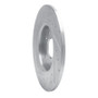 R1 17-25 Chrysler Voyager Rear Right Drilled & Slotted Silver Brake Rotor