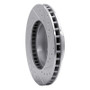R1 90-97 Jaguar XJ6 Front Left Drilled & Slotted Silver Brake Rotor