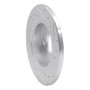R1 78-90 Dodge Charger Front Left Drilled & Slotted Silver Brake Rotor
